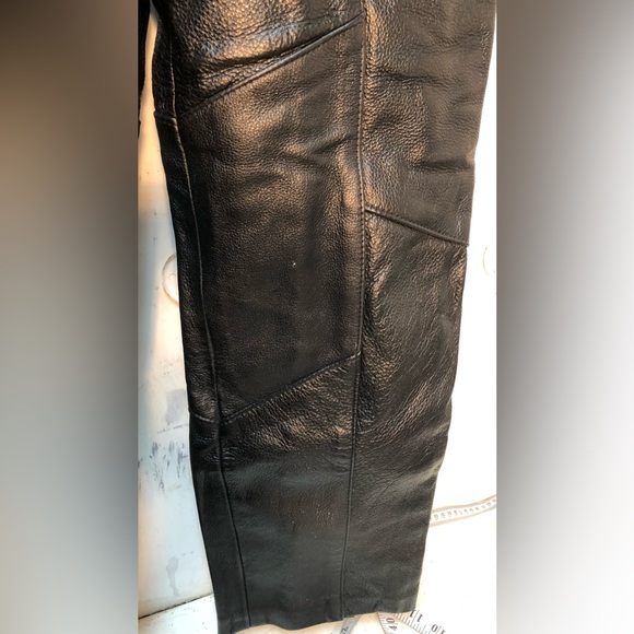-Akoury thick and heavy cowhide leather pants, suitable to ride! - Picture 3 of 6